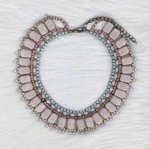 Mimmi & Kinki Pink Lace Collar Necklace